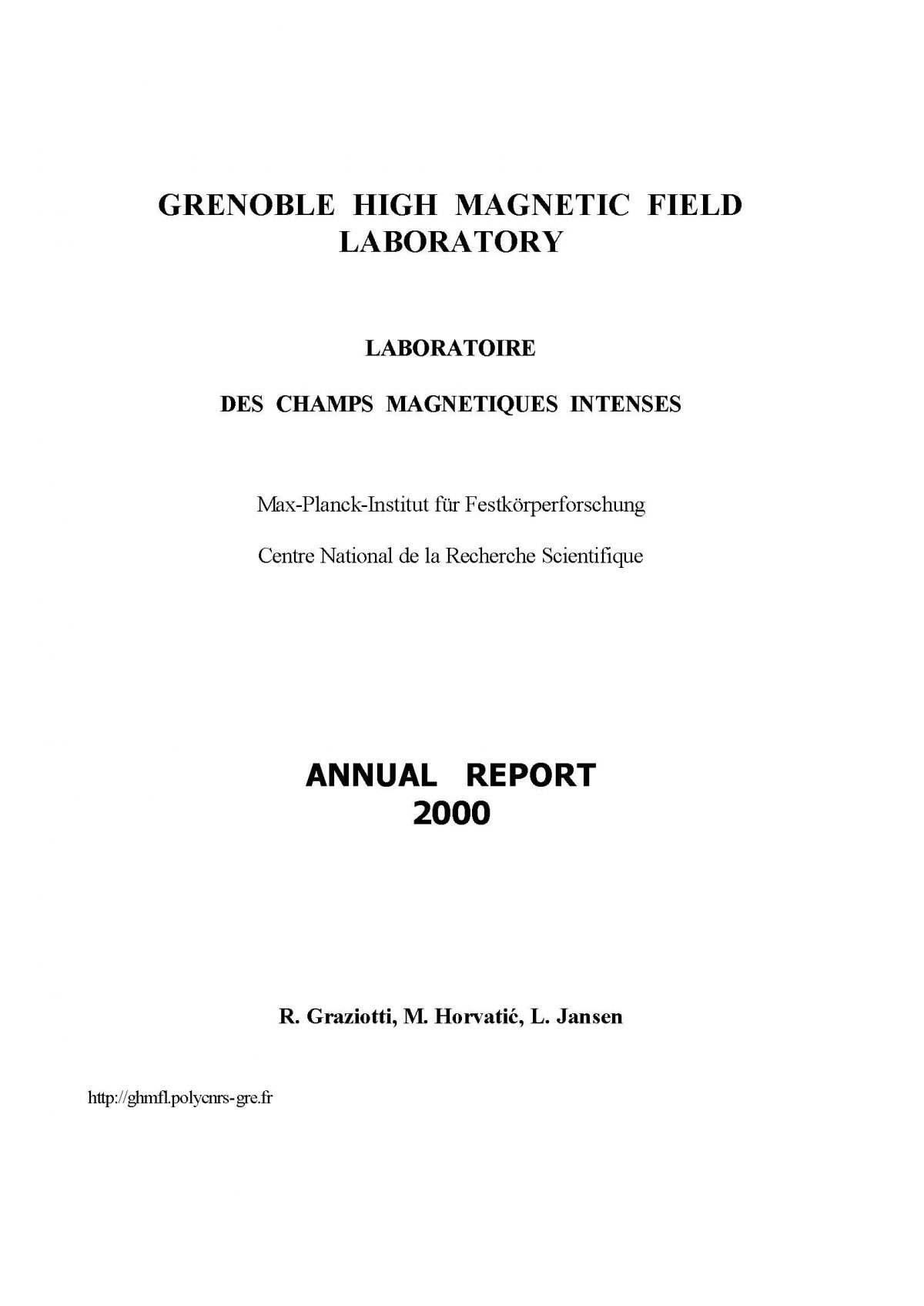 Annual Report 2000