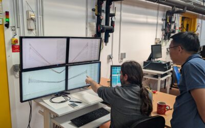 Experiments on planar Hall effect in PtBi2 with Dr. Qu Jiang and Ankit Kumar